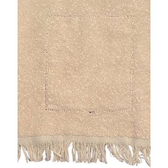 Vintage Cannon Bulbs Plants Kitchen Towel Fringe 100% Cotton Made In USA - Picture 6 of 6